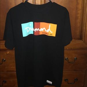 diamond supply co box logo black